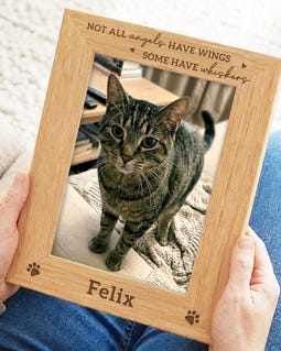 Cat Memorial Photo Frame