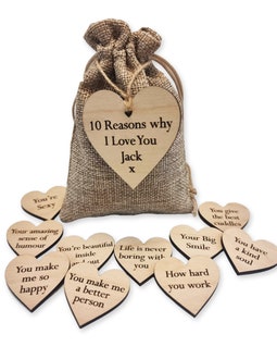 Personalised Bag of Reasons Why I Love You