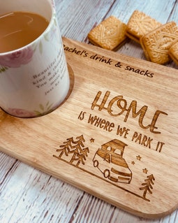 Home is Where We Park It Tea Board