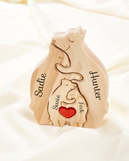 Wooden Bear Family Puzzle