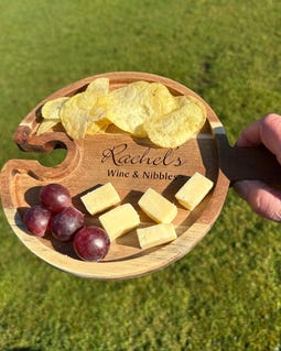 Personalised Wine & Nibbles Board