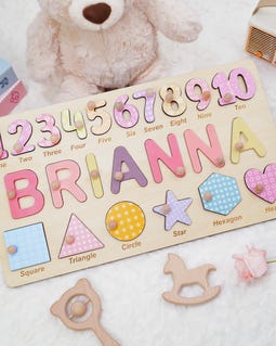 Personalised Wooden Name Puzzle
